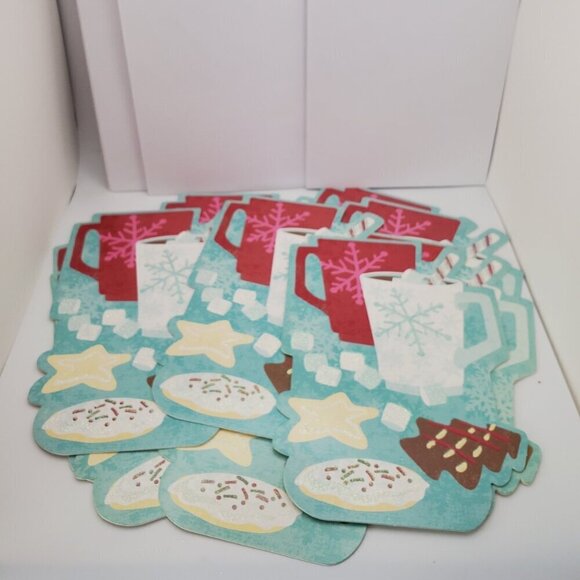 Lot of 10 American Greetings Hot Coco & Cookies Holiday Cards with Envelopes - Picture 1 of 6